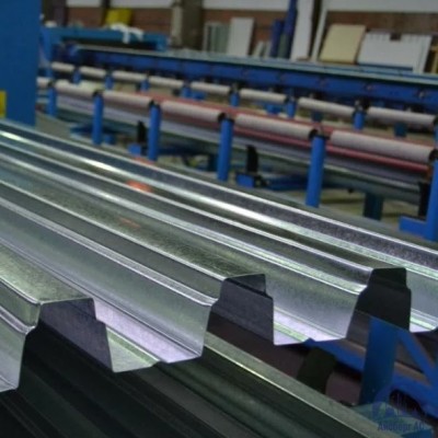 Профнастил оцинкованный 600х44х0,75 мм H75-750 ГОСТ 24045-94 купить в Комсомольске-на-Амуре
