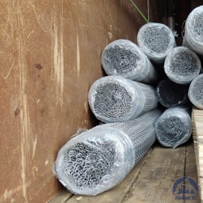 Сетка Рабица оцинкованная 20х20х2 мм в рулоне 1,5х10 м купить в Комсомольске-на-Амуре