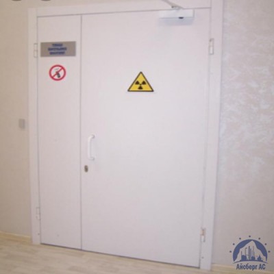 Рентгенозащитная алюминиевая дверь 1070х2080-1 мм купить в Комсомольске-на-Амуре