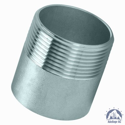 Резьба нержавеющая Ду 15 1/2'' L=50мм AISI 310S купить в Комсомольске-на-Амуре