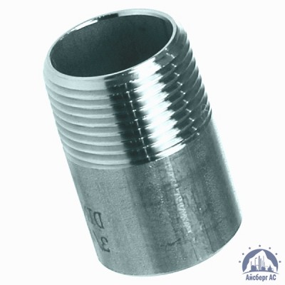 Ниппель нержавеющий Ду 32 1 1/4'' AISI 316L купить в Комсомольске-на-Амуре