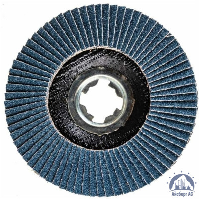 Круг лепестковый КЛТ 125х22 мм, P80, DRONCO ZIRCON POWER купить в Комсомольске-на-Амуре