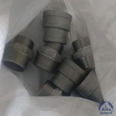 Муфта нержавеющая переходная DN 20х15 3/4"-1/2" 26,9х21,3 мм AISI 304 ВР-ВР купить в Комсомольске-на-Амуре